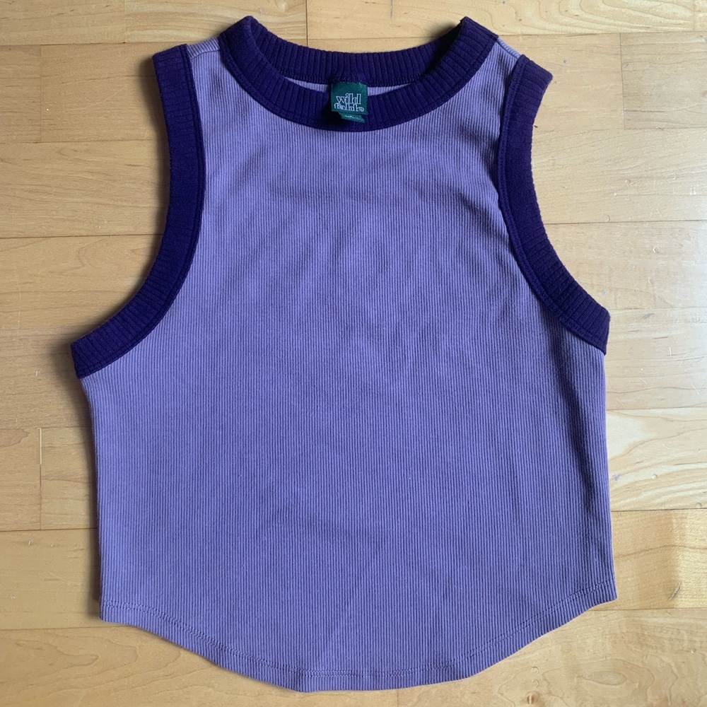 Ribbed tank top